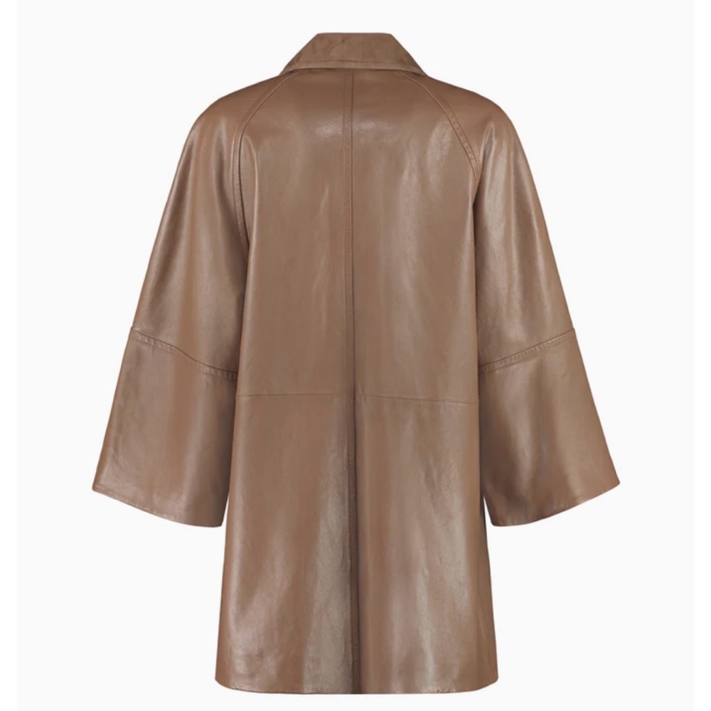 MaxMara Brown Leather Jacket